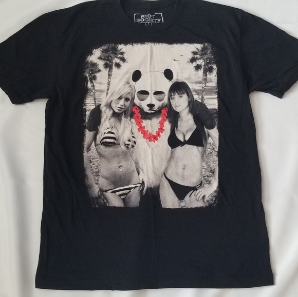 riot society Other - Mens Riot Society Panda sz Large